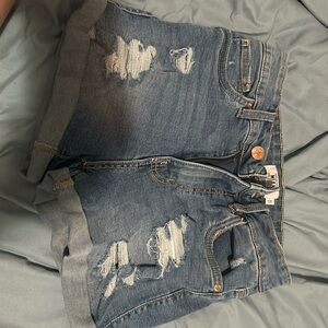 Jean shorts from urban planet